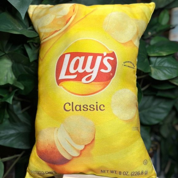 Parker Creations, LLC Other - Lays Classic Chips Graphic Pillow